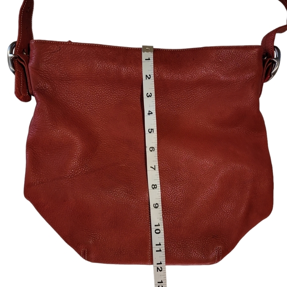 Tignanello Red Leather Bag - Picture 4 of 8